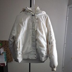White Hooded Jacket